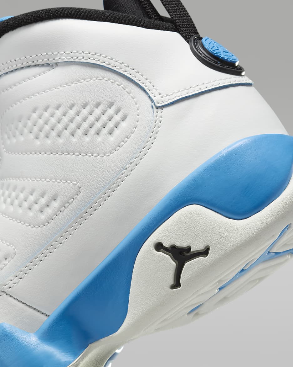 Air Jordan 9 Retro Powder Blue Big Kids Shoes. Nike